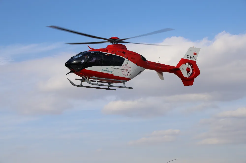 Sivas ambulans helikopterini geri istiyor