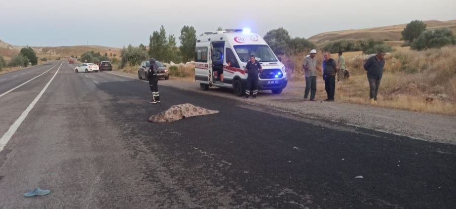 Sivas’ta trafik kazası: 1 ölü