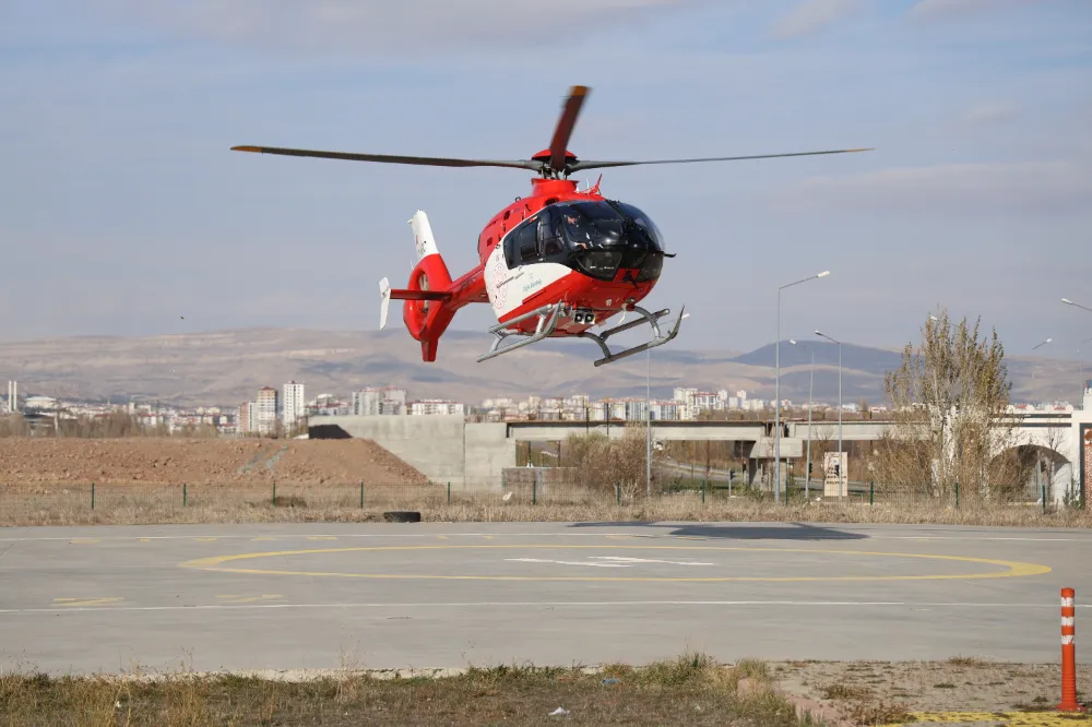 Sivas’a yeniden Ambulans helikopter tahsis edildi