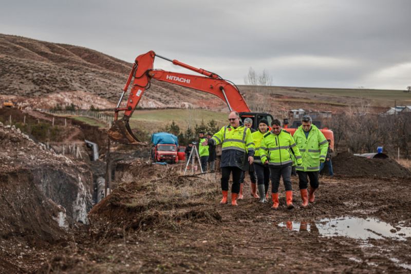 Başkan Bilgin: Su sorununu çözmek için zamanla yarışıyoruz