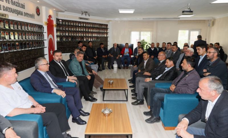 Gazi kardeşi Vali Yılmaz’dan vefa örneği