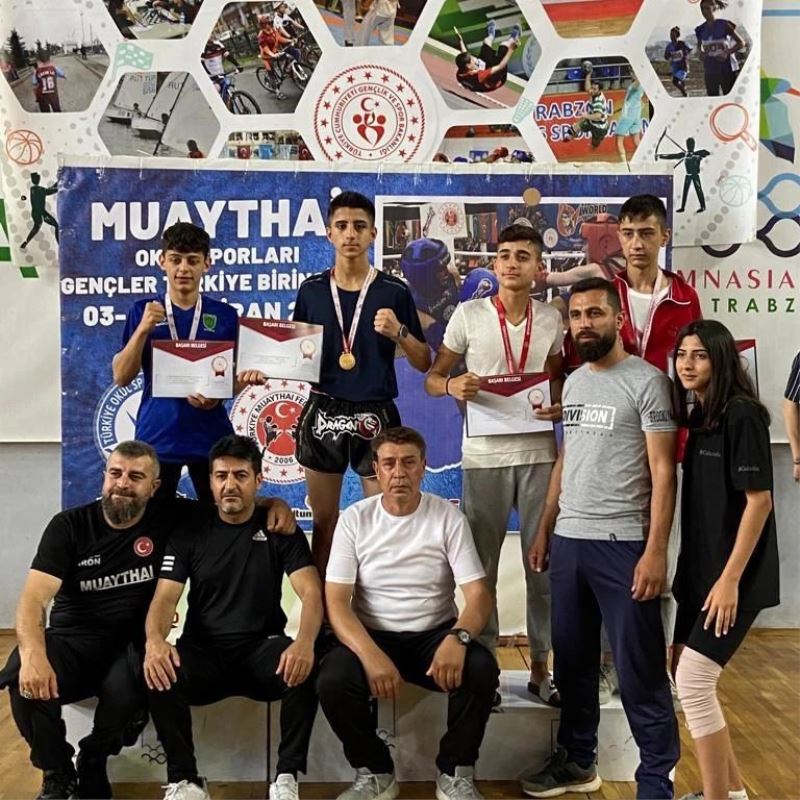 Sivaslı sporcular Türkiye şampiyonu oldu