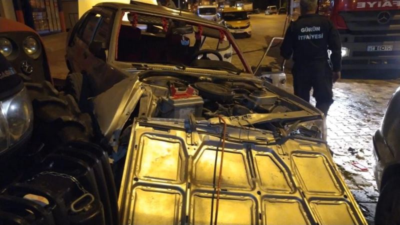 Sivas’ta alkollü sürücü ortalığı birbirine kattı