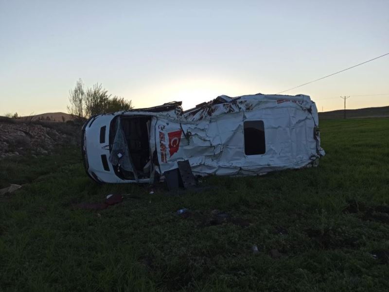 Sivas’ta kaza yapan muhtar ağır yaralandı