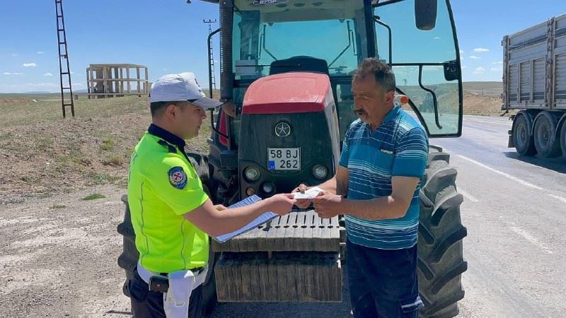 Sivas’ta traktör denetimleri arttırıldı