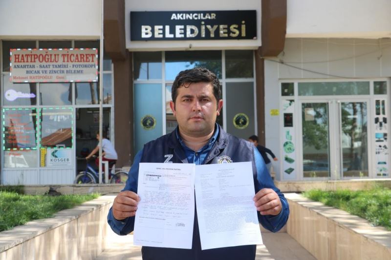 Sivas’ta Zabıtaya Kaymakam dayağı !